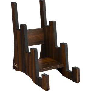 Fender Deluxe Wooden 3-Tier Guitar Stand