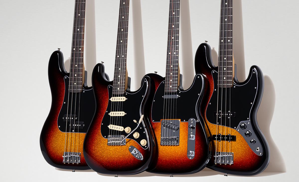Fender Player II Limited Edition Sparkle Sunburst Collection