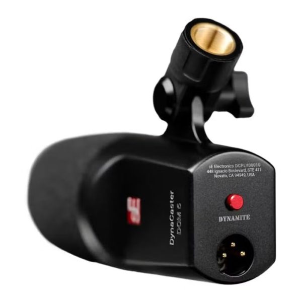 sE Electronics Dynacaster DCM6 Dynamic Broadcast Microphone
