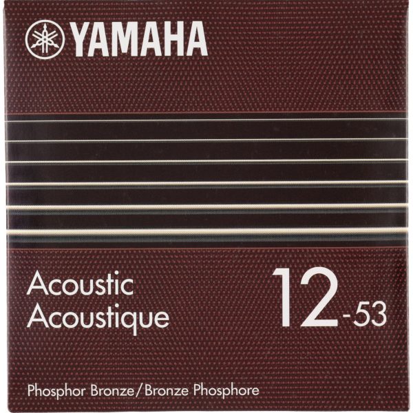 Yamaha Phosphor Bronze Acoustic Guitar Strings 12-53