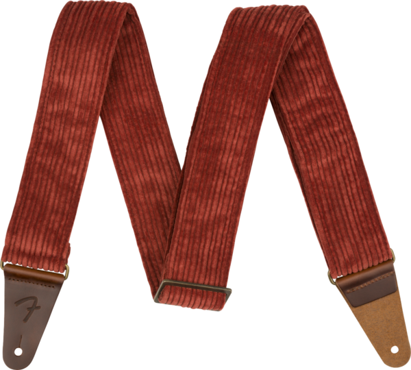 Fender Corduroy Straps Antique Cherry