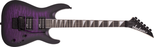 Jackson JS Series Dinky Arch Top JS32Q DKA Transparent Purple Burst
