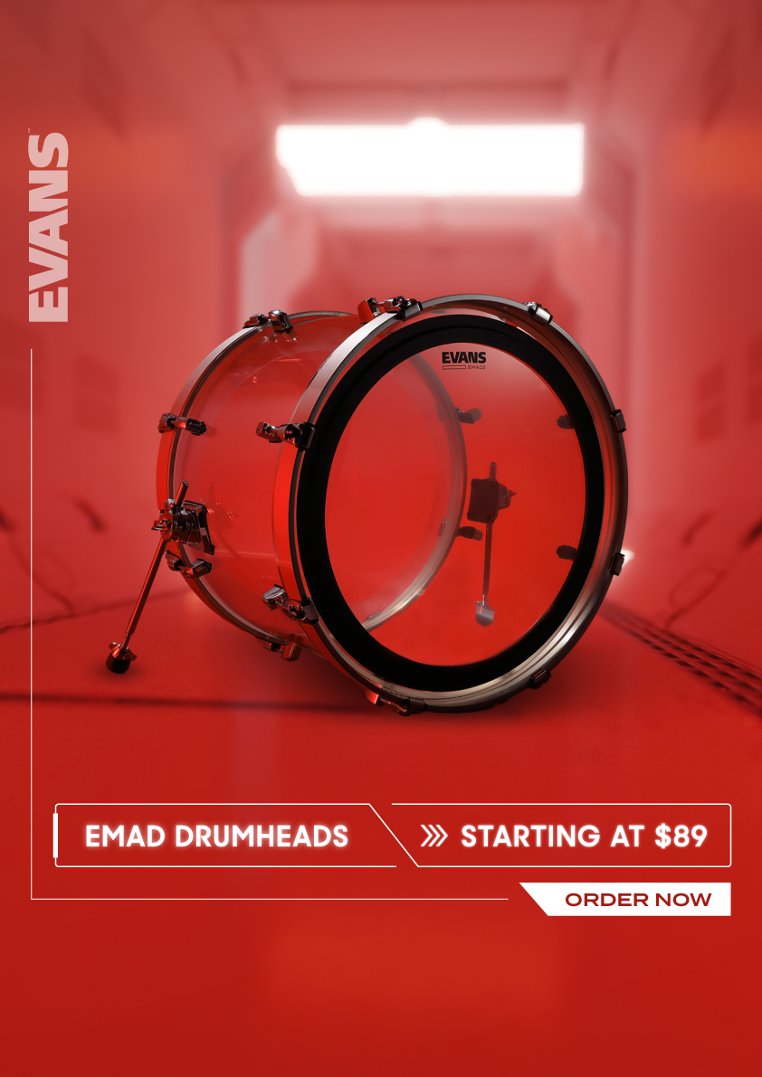 Evans EMAD Kick Drum Heads