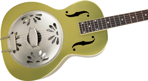 Gretsch G9202 Honey Dipper Special Round-Neck Brass Body Resonator Guitar
