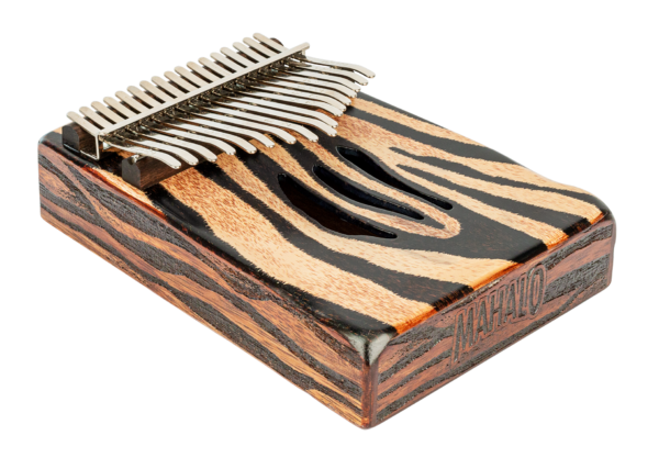 Mahalo 17 Note Kalimba Zebra