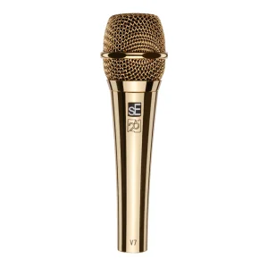 sE Electronics V7 Gold 25th Anniversary Edition Supercardioid Vocal Microphone