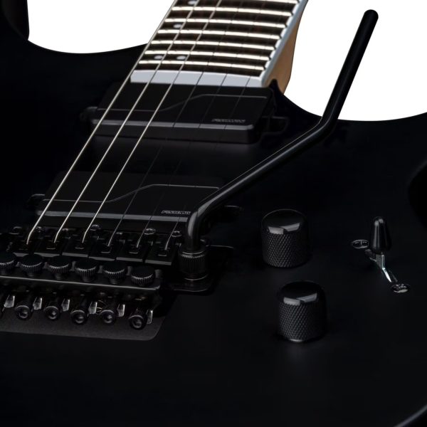 Dean Exile Select Floyd Fluence Black Satin Electric Guitar - Image 4