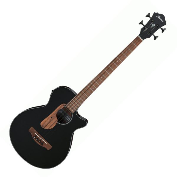 Ibanez AEGB24E-BKH Acoustic/Electric Bass Guitar