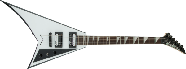 Jackson JS Series Rhoads JS32T White with Black Bevels