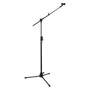 Hercules MS523B Pro EZ Clutch Tripod Hideaway Microphone Boom Stand