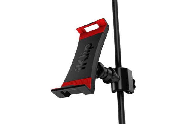 IK Multimedia iKlip 3 iPad Tablet Mount for Mic Stand Vertically Oriented