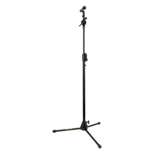 Hercules MS523B Pro EZ Clutch Tripod Hideaway Microphone Boom Stand Straight