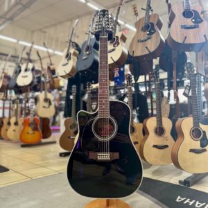 Pre-Loved Takamine EF381SCLH 12-String Left-Handed Acoustic/Electric Guitar