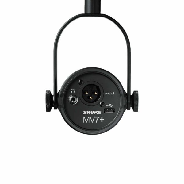 shure MV7+ Back